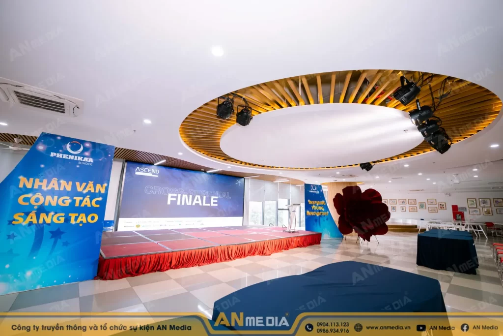 Vật liệu làm backdrop khai giảng