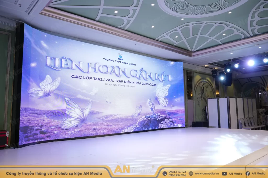 Backdrop khai giảng LED