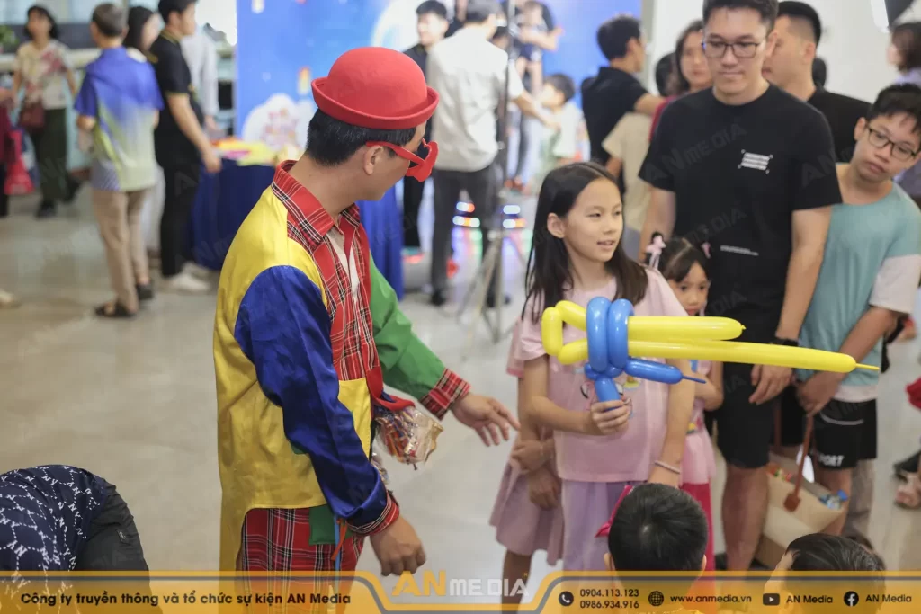 Đội ngũ chú hề giàu kinh nghiệm
