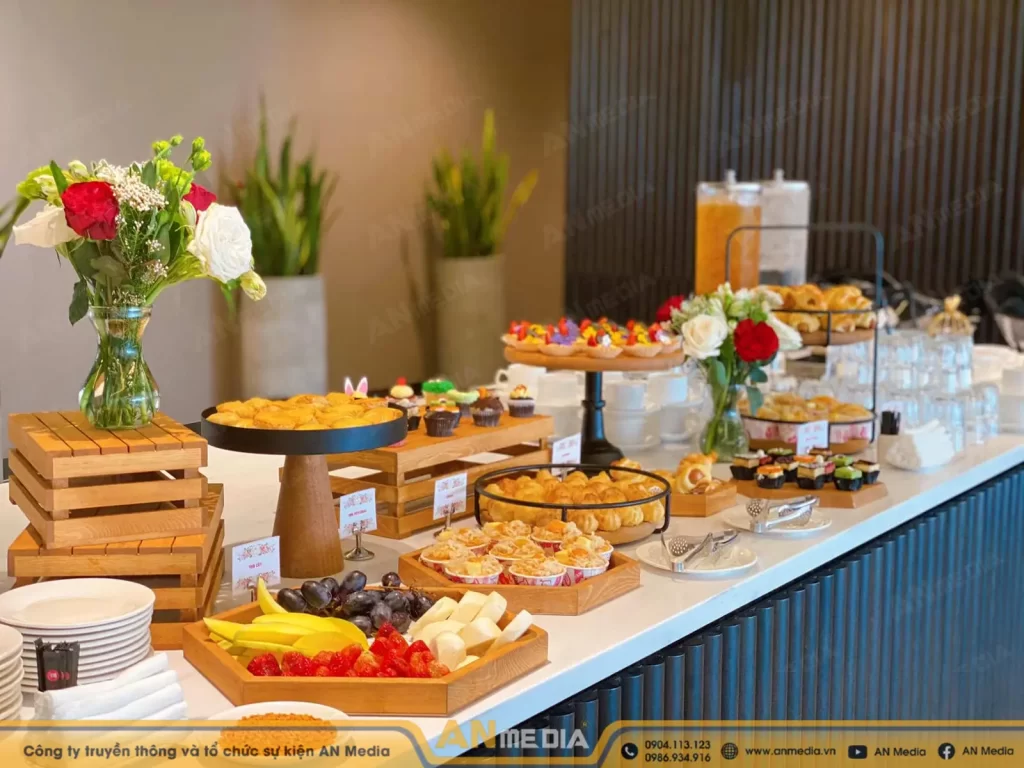 Thiết kế menu tea break trung thu