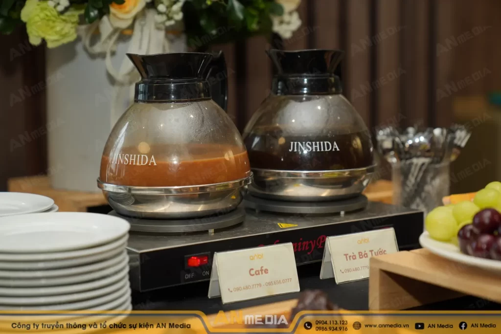 Đồ uống ở tea break trung thu