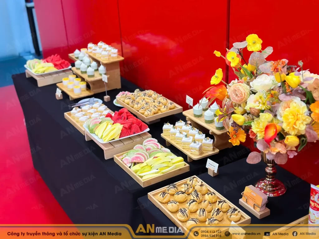 Các món ăn nhẹ ở tea break trung thu
