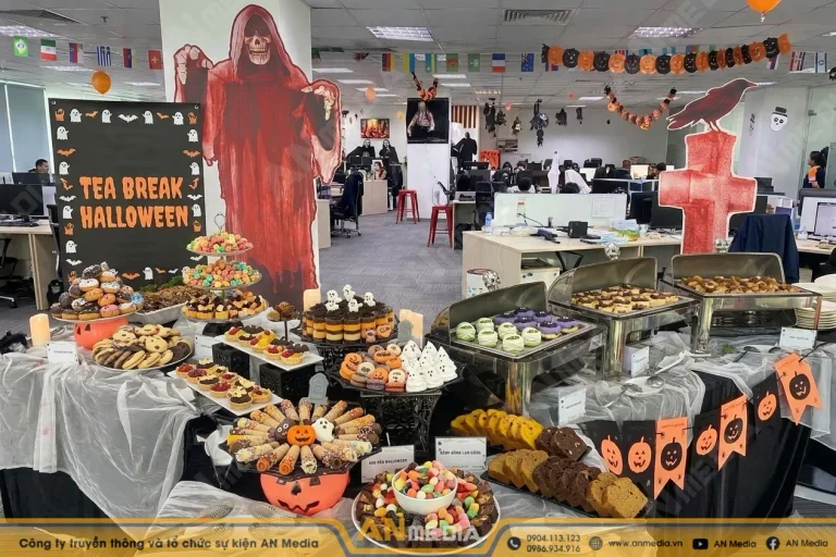 Dịch vụ tổ chức Halloween cho văn phòng