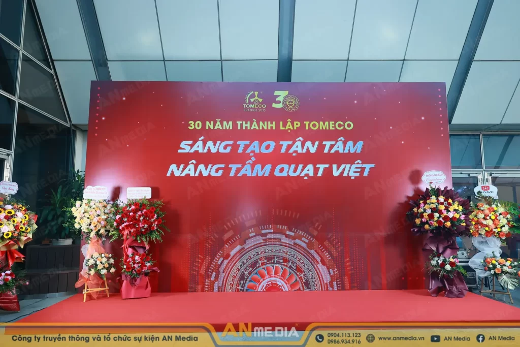Lễ kỷ niệm 30 năm thành lập Công ty Cổ phần Cơ điện TOMECO