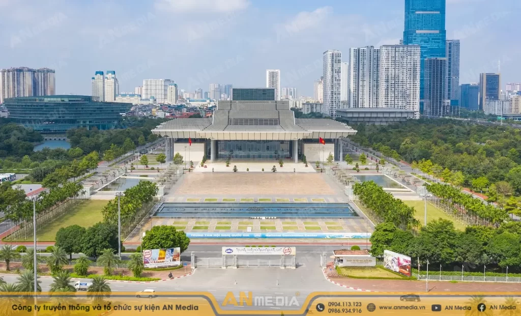 Toàn cảnh Trung tâm Hội nghị Quốc gia