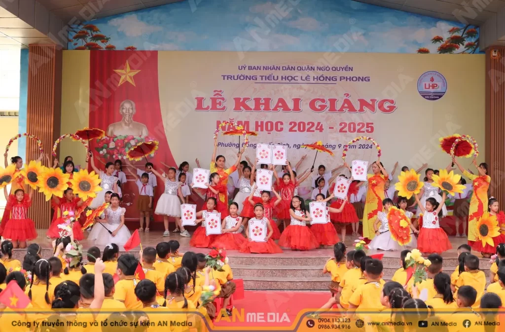 Văn nghệ khai giảng dành cho tiểu học