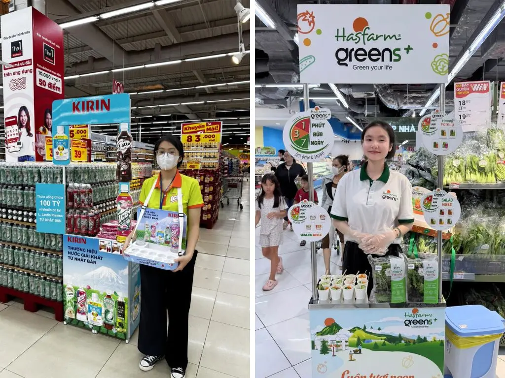 Đội ngũ PG được lựa chọn theo yêu cầu chương trình
