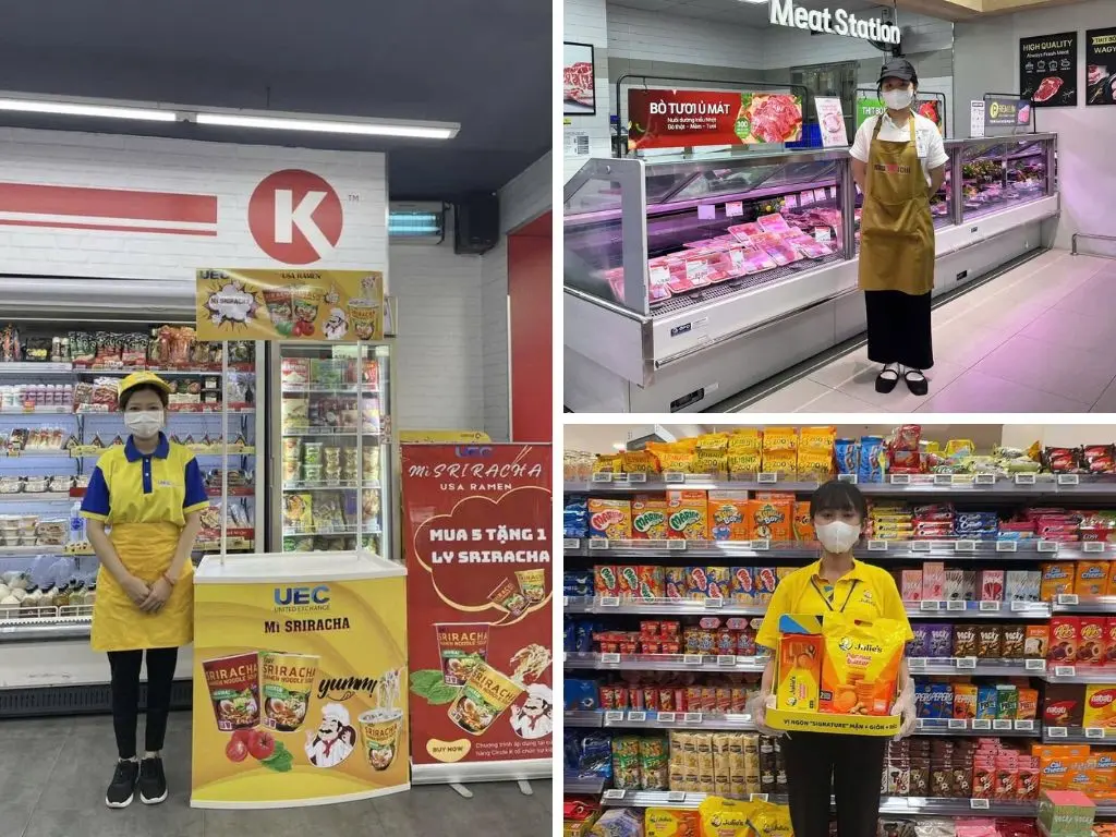 PG Sampling tại trung tâm thương mại