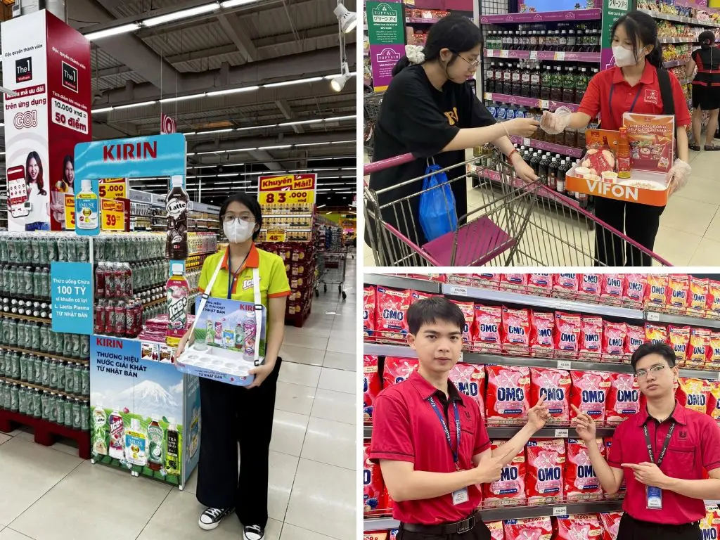PG Sampling tại siêu thị
