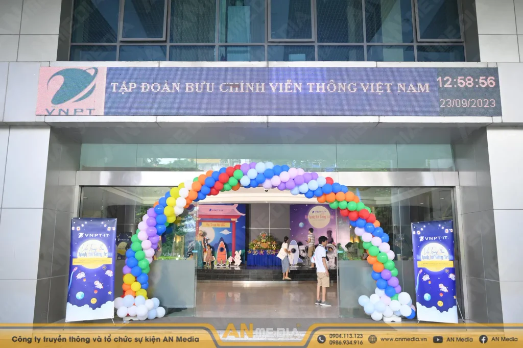 Cổng chào bóng bay trang trí