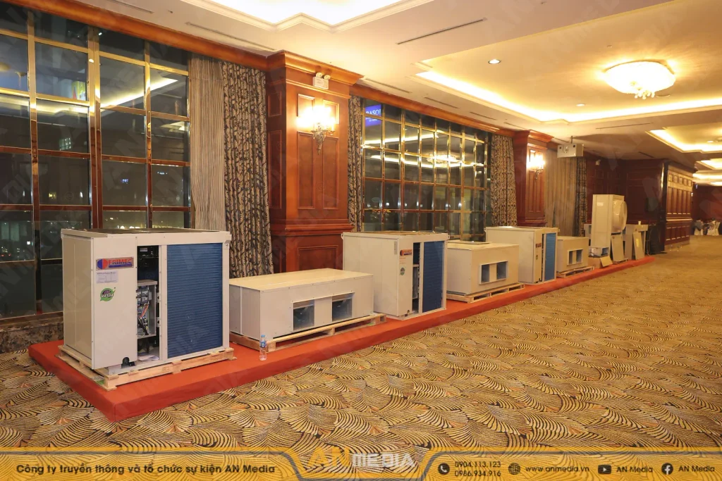 Booth trưng bày và dùng thử sản phẩm
