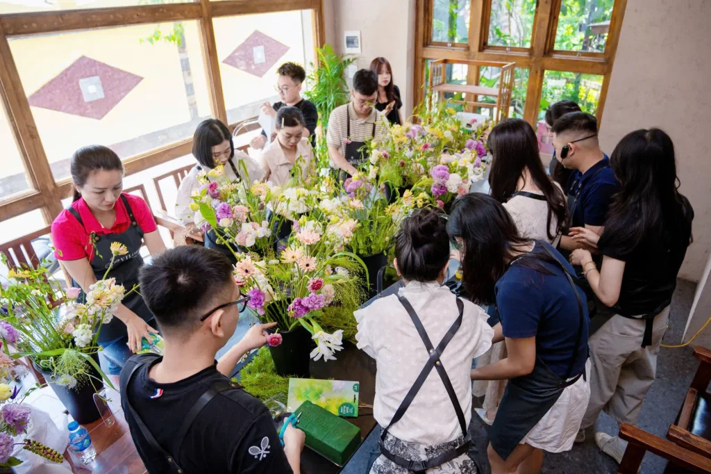 Workshop cắm hoa