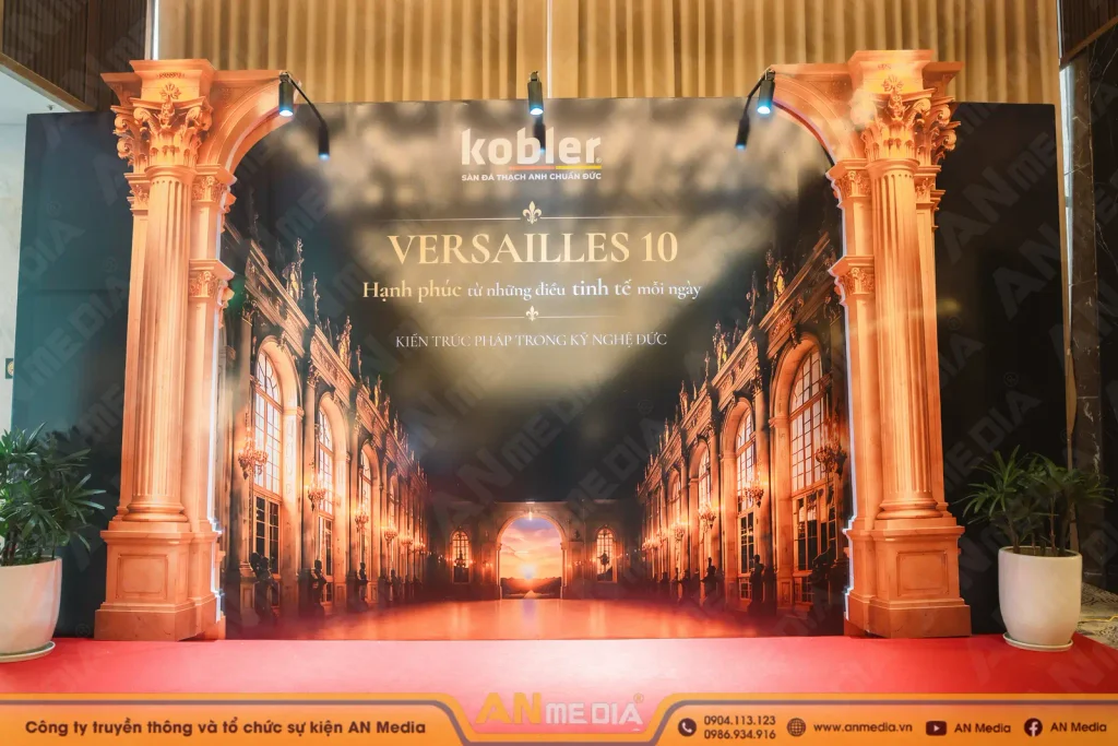 Backdrop tiệc tất niên